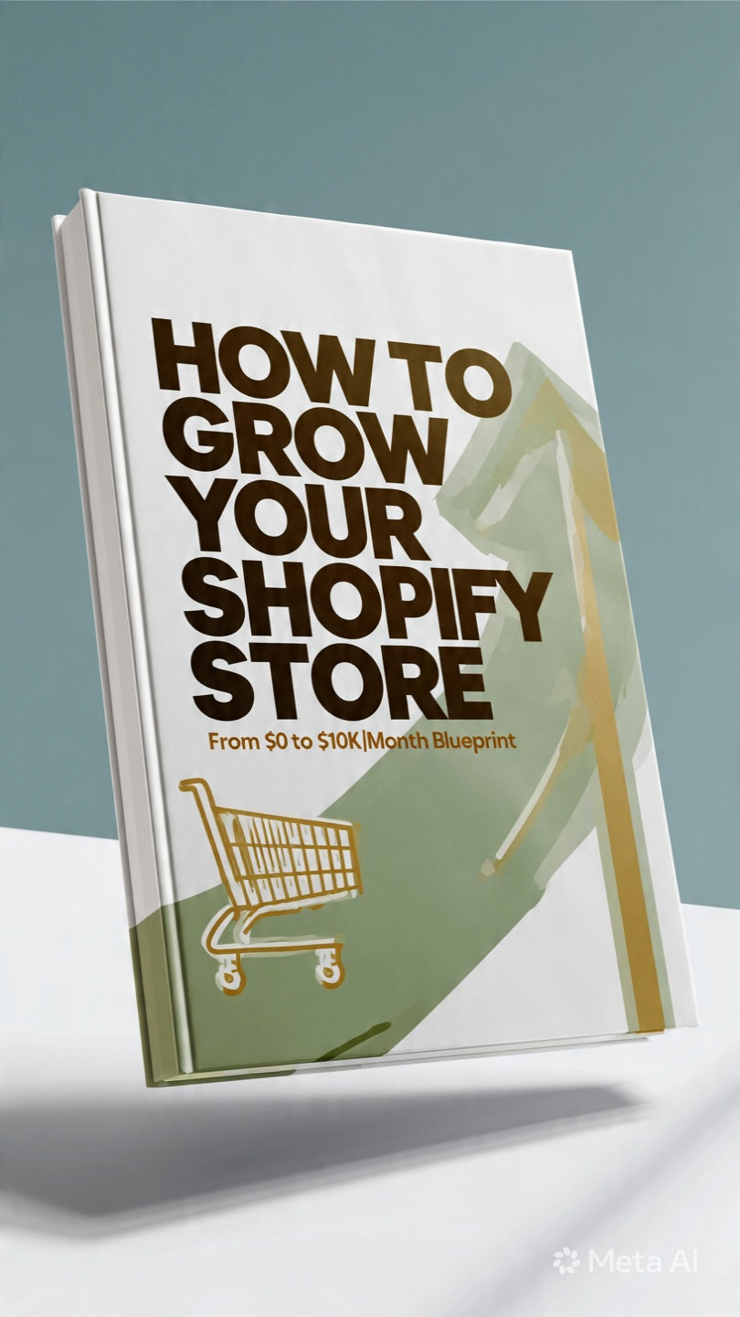 How To Grow Your Shopify Store: From $0 to $10K/Month Blueprint